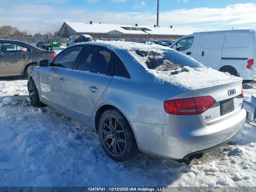 2012 Audi A4 Premium VIN: WAUFFCFL6CN014226 Lot: 12476741
