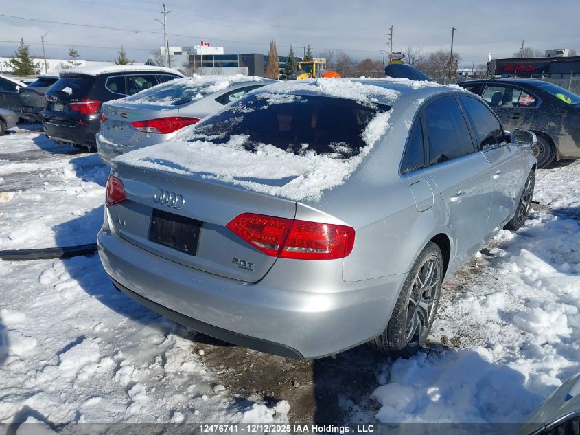 2012 Audi A4 Premium VIN: WAUFFCFL6CN014226 Lot: 12476741