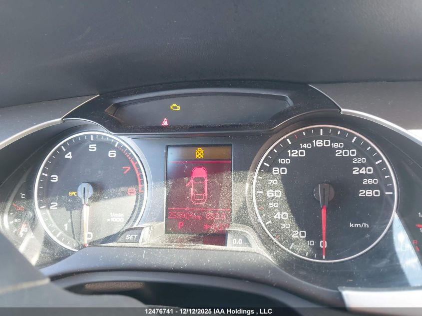 2012 Audi A4 Premium VIN: WAUFFCFL6CN014226 Lot: 12476741