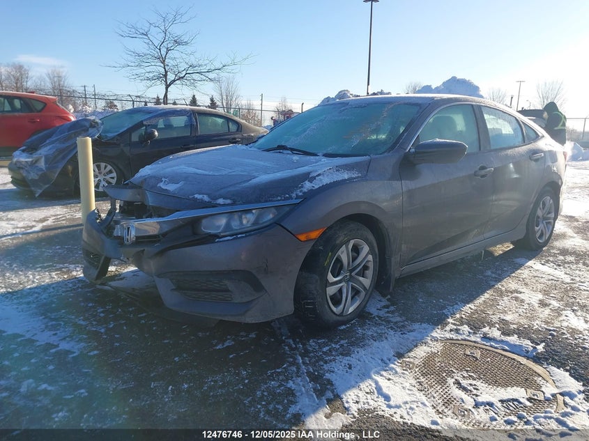 2HGFC2F55GH019148 2016 HONDA CIVIC photo no. 2