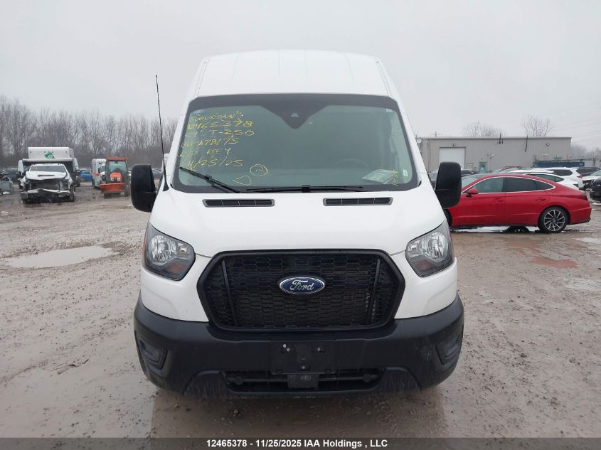 2024 Ford Transit-250 Cargo VIN: 1FTBR3U83RKA78175 Lot: 12465378X