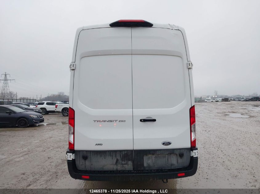 2024 Ford Transit-250 Cargo VIN: 1FTBR3U83RKA78175 Lot: 12465378X