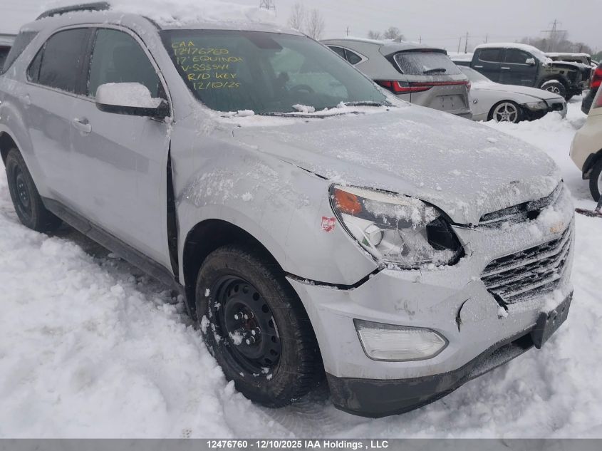2017 Chevrolet Equinox Lt VIN: 2GNALCEK3H1555541 Lot: 12476760