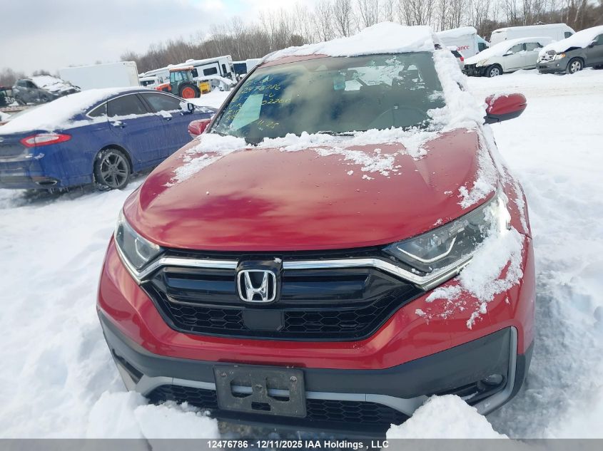 2021 Honda Cr-V Sport VIN: 2HKRW2H46MH202200 Lot: 12476786