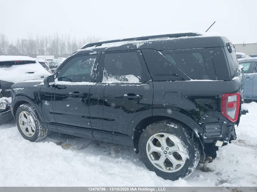 2025 Ford Bronco Sport Outer Banks VIN: 3FMCR9CN8SRF18452 Lot: 12476796