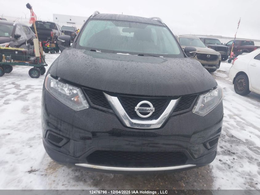 2015 Nissan Rogue S/Sl/Sv VIN: 5N1AT2MV0FC905662 Lot: 12476798
