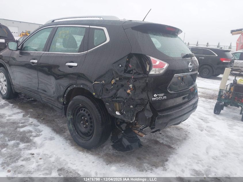 2015 Nissan Rogue S/Sl/Sv VIN: 5N1AT2MV0FC905662 Lot: 12476798