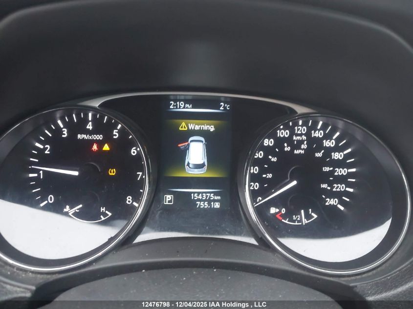 2015 Nissan Rogue S/Sl/Sv VIN: 5N1AT2MV0FC905662 Lot: 12476798