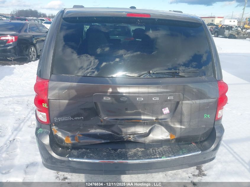 2015 Dodge Grand Caravan Se VIN: 2C4RDGBG6FR734512 Lot: 12476834