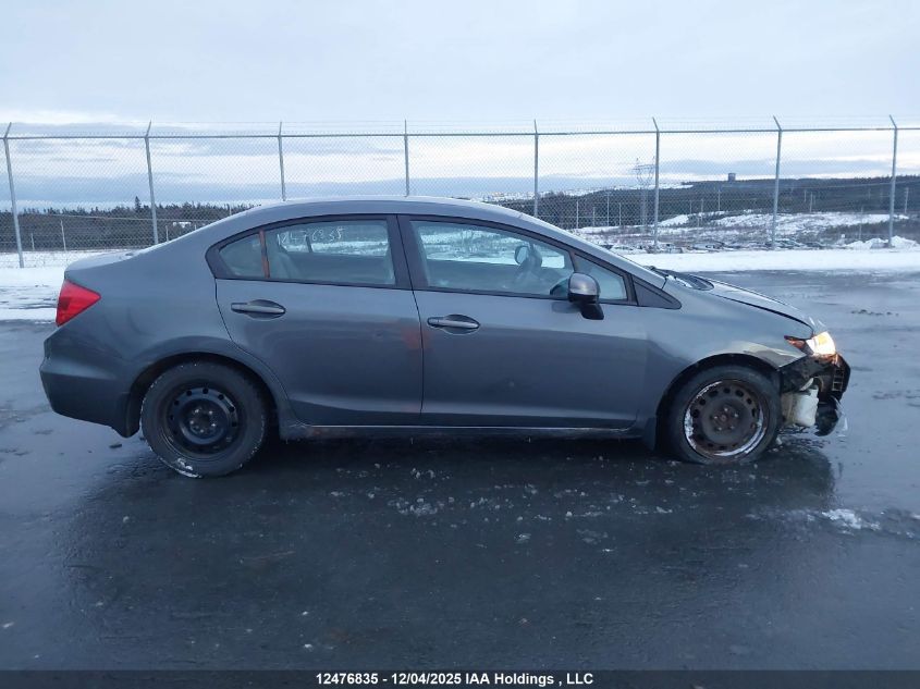 2012 Honda Civic Lx VIN: 2HGFB2F47CH100026 Lot: 12476835