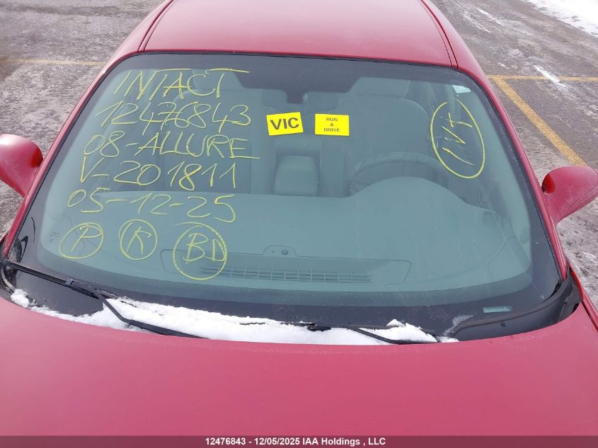 2008 Buick Allure VIN: 2G4WF582081201811 Lot: 12476843