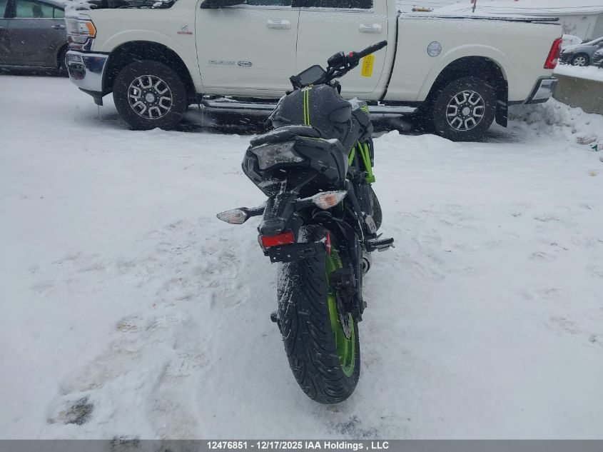 2021 Kawasaki Z650 Abs VIN: ML5EREK18MDA36352 Lot: 12476851