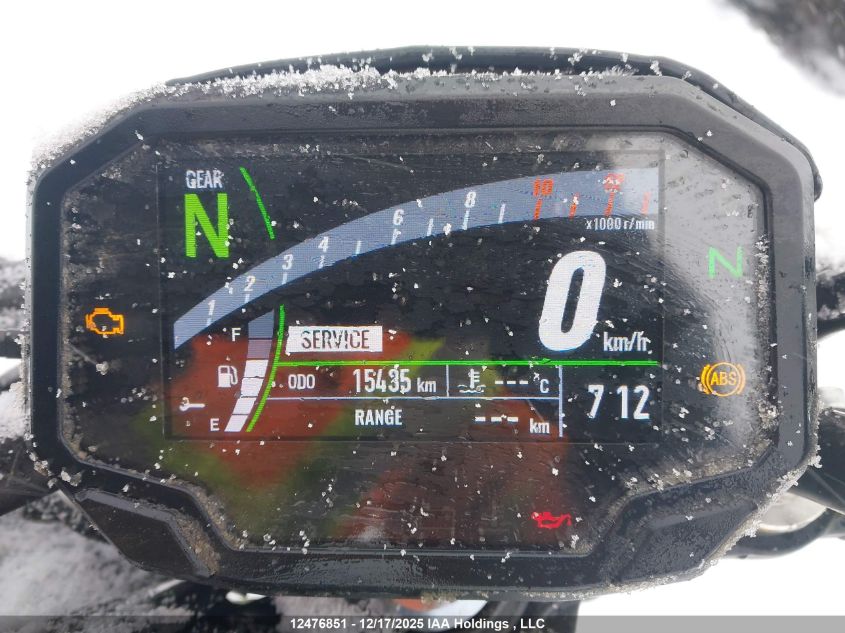 2021 Kawasaki Z650 Abs VIN: ML5EREK18MDA36352 Lot: 12476851