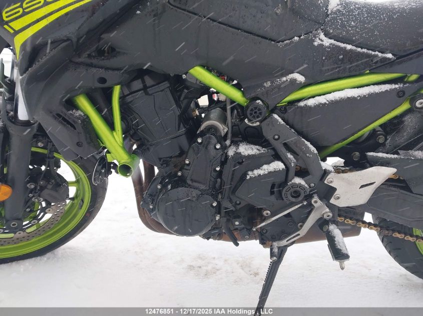 2021 Kawasaki Z650 Abs VIN: ML5EREK18MDA36352 Lot: 12476851