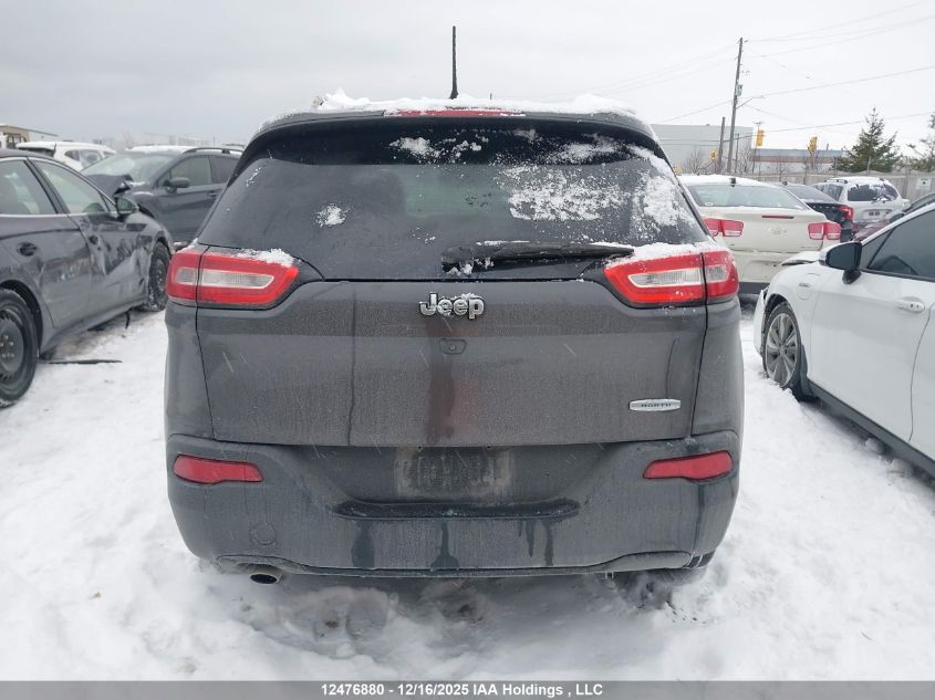 2018 Jeep Cherokee North VIN: 1C4PJLCB7JD595224 Lot: 12476880