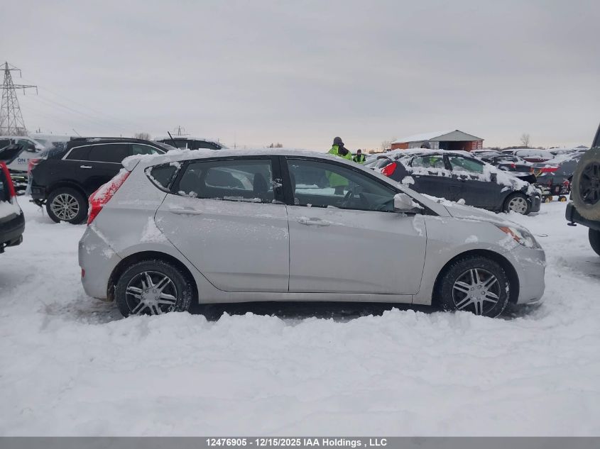 2014 Hyundai Accent Gls/Gs VIN: KMHCT5AE6EU162786 Lot: 12476905