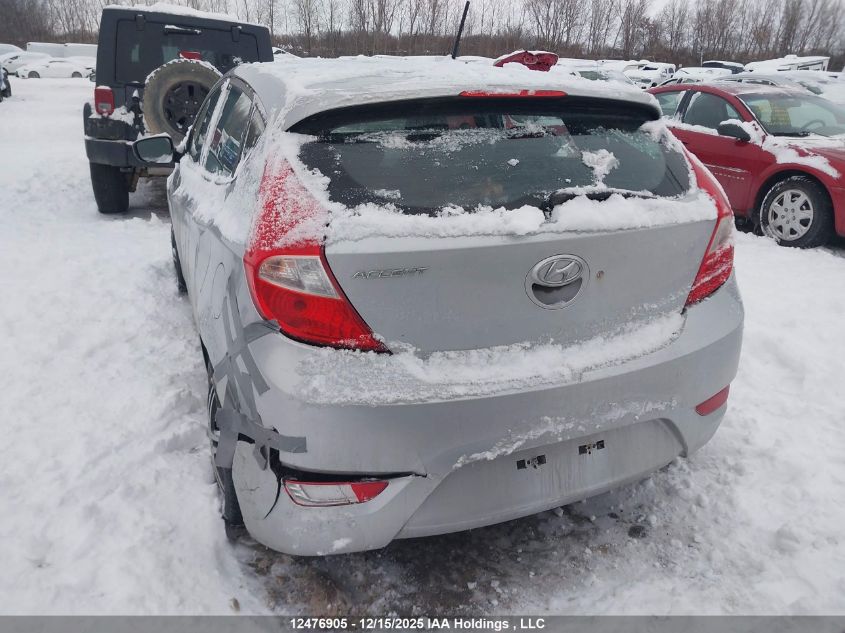 2014 Hyundai Accent Gls/Gs VIN: KMHCT5AE6EU162786 Lot: 12476905