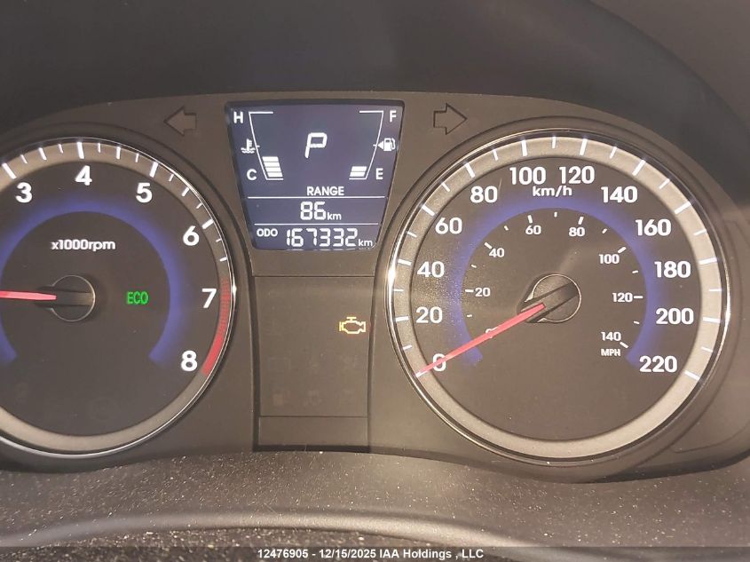 2014 Hyundai Accent Gls/Gs VIN: KMHCT5AE6EU162786 Lot: 12476905