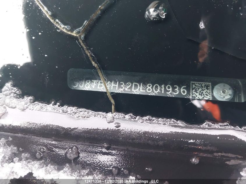 2013 Acura Rdx VIN: 5J8TB4H32DL801936 Lot: 12471338X