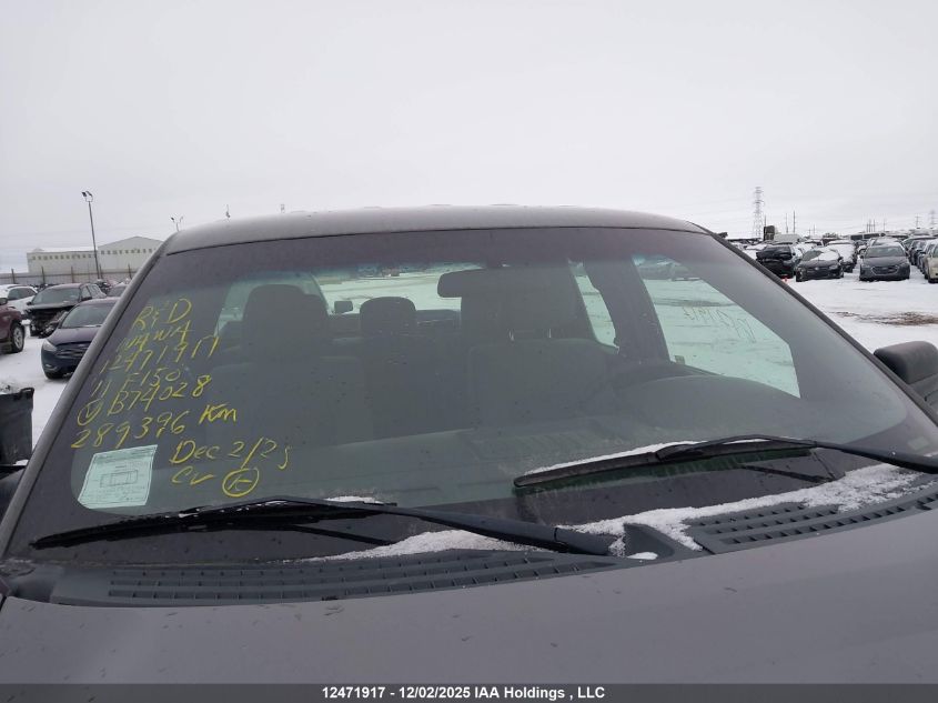 2011 Ford F-150 Stx VIN: 1FTEX1EM8BFB74028 Lot: 12471917X