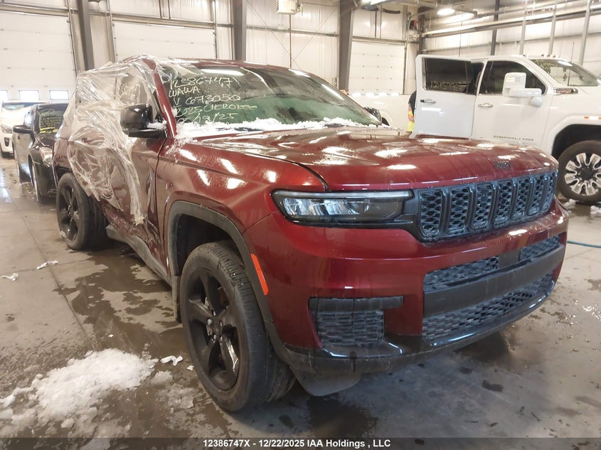 1C4RJKAG2S8673050 2025 Jeep Grand Cherokee L Altitude auction photo 1