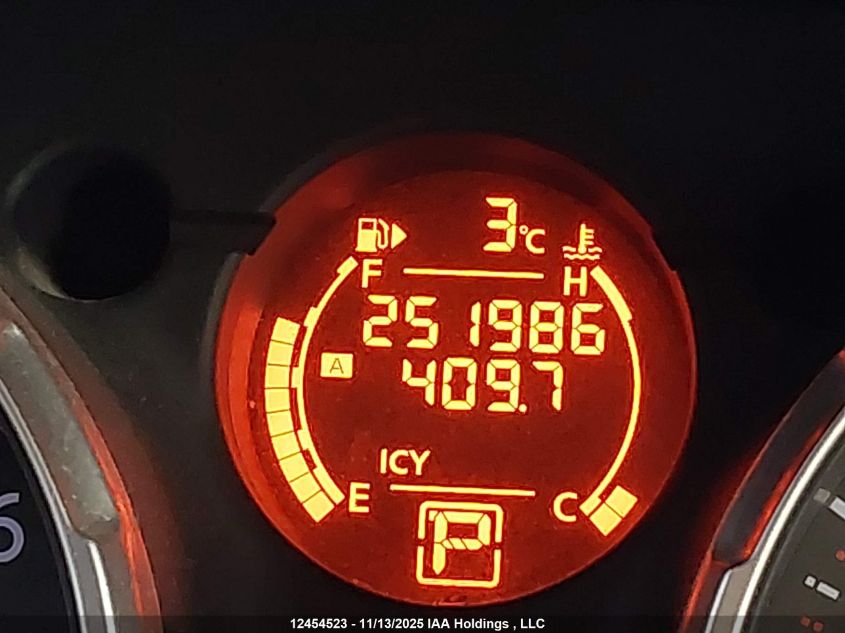 2009 Nissan Rogue Sl VIN: JN8AS58VX9W449017 Lot: 12454523X