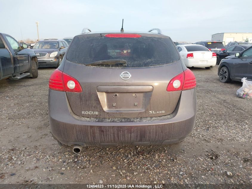 2009 Nissan Rogue Sl VIN: JN8AS58VX9W449017 Lot: 12454523X