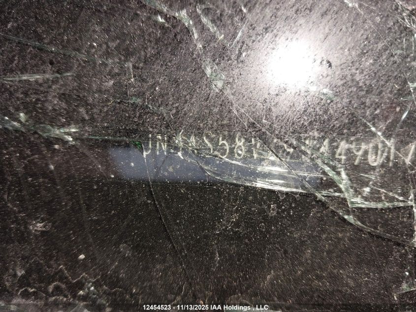 2009 Nissan Rogue Sl VIN: JN8AS58VX9W449017 Lot: 12454523X