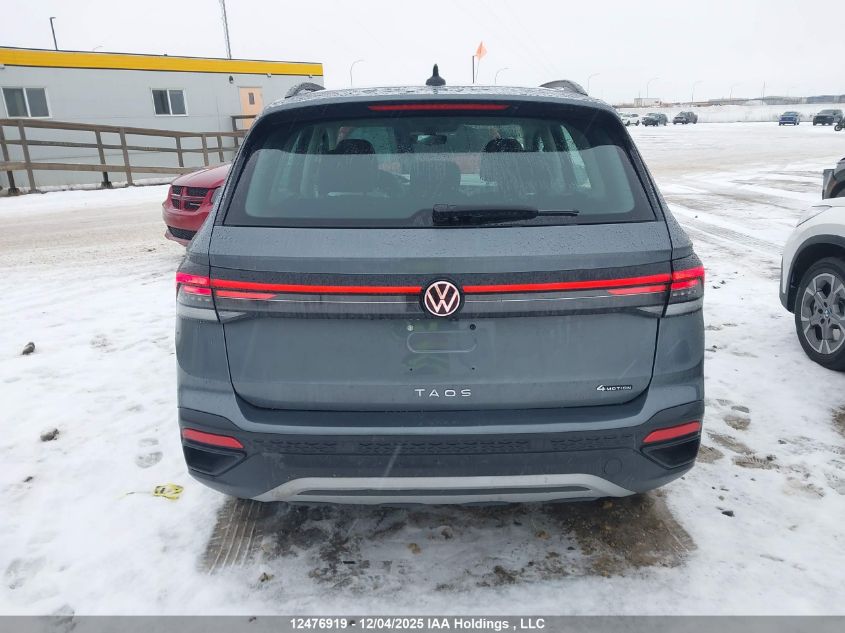 2025 Volkswagen Taos Trendline VIN: 3VV8C7B26SM028579 Lot: 12476919