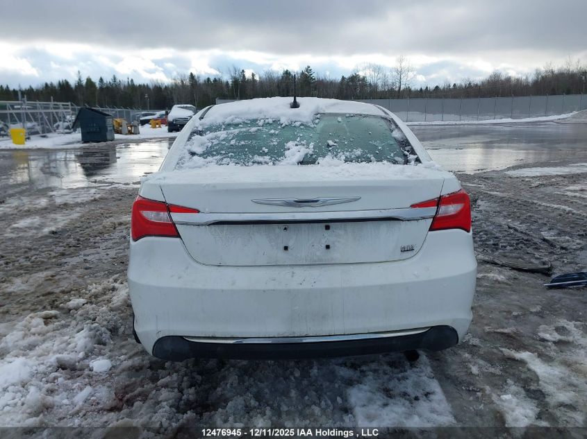 2012 Chrysler 200 Lx VIN: 1C3CCBAB6CN187353 Lot: 12476945