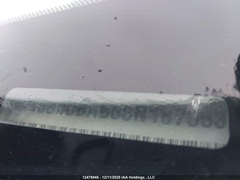 2012 Chrysler 200 Lx VIN: 1C3CCBAB6CN187353 Lot: 12476945