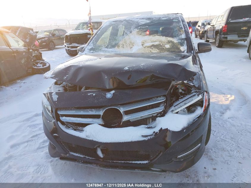 2015 Mercedes-Benz B 250 4Matic Sports Tourer VIN: WDDMH4GB4FJ332315 Lot: 12476947