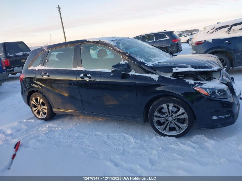 2015 Mercedes-Benz B 250 4Matic Sports Tourer VIN: WDDMH4GB4FJ332315 Lot: 12476947