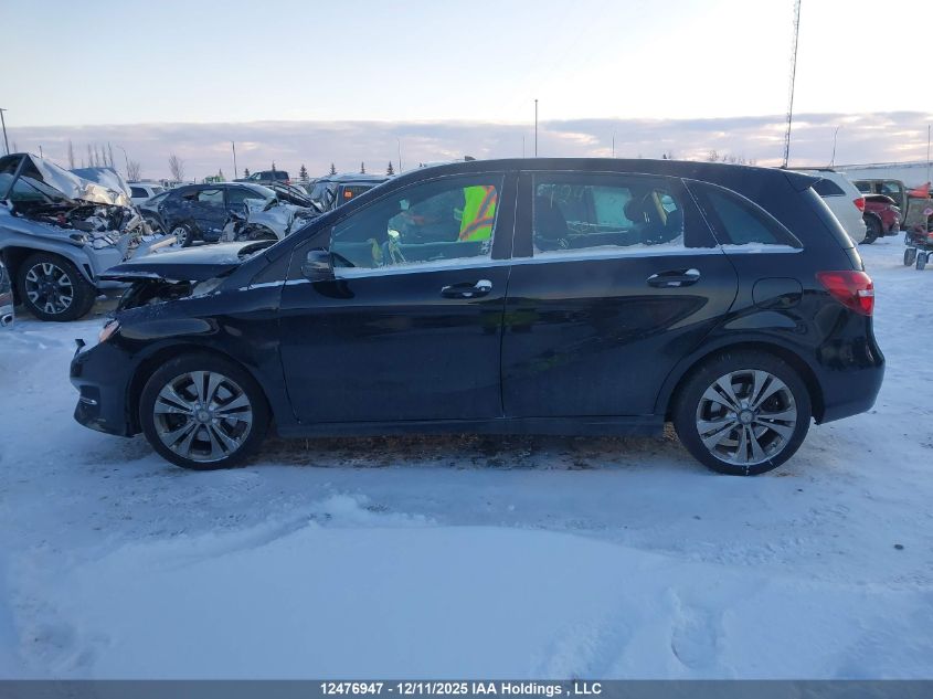 2015 Mercedes-Benz B 250 4Matic Sports Tourer VIN: WDDMH4GB4FJ332315 Lot: 12476947