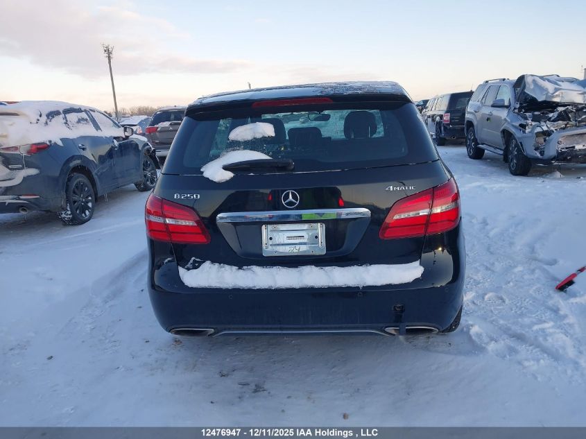 2015 Mercedes-Benz B 250 4Matic Sports Tourer VIN: WDDMH4GB4FJ332315 Lot: 12476947