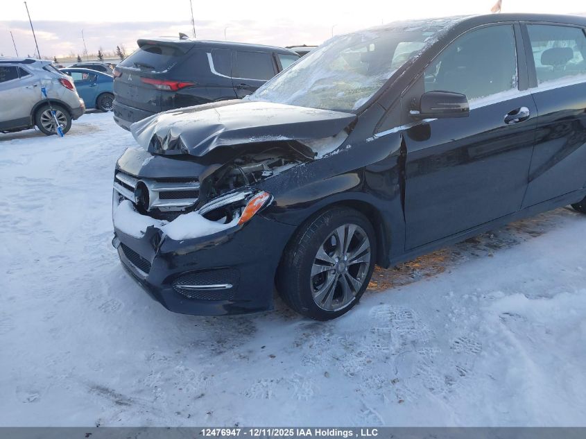 2015 Mercedes-Benz B 250 4Matic Sports Tourer VIN: WDDMH4GB4FJ332315 Lot: 12476947