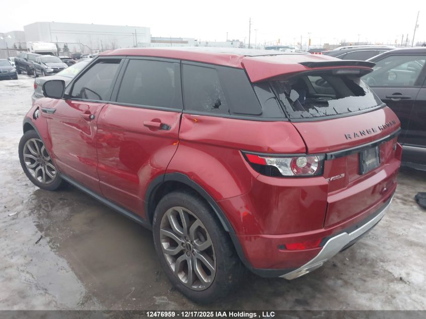 2012 Land Rover Range Rover Evoque Pure Plus VIN: SALVT2BG6CH690726 Lot: 12476959