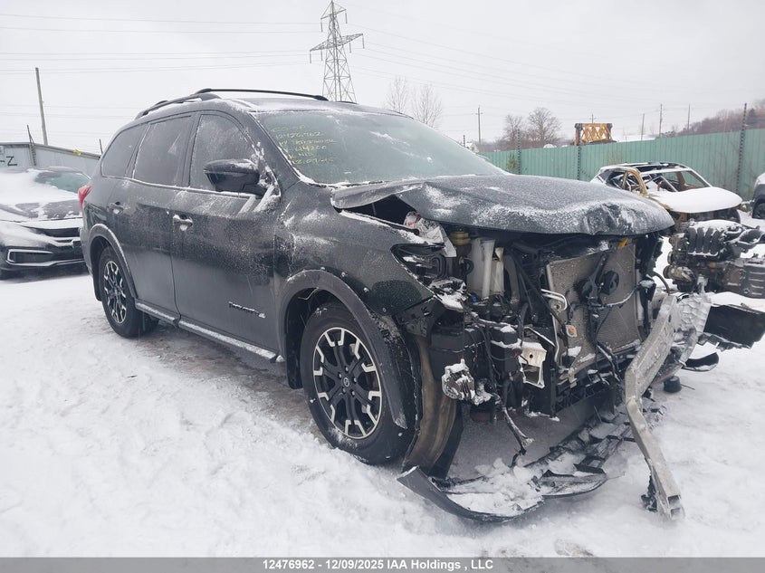 5N1DR2MM1KC614200 2019 Nissan Pathfinder Platinum/S/Sl Premium/Sv Tech auction photo 1