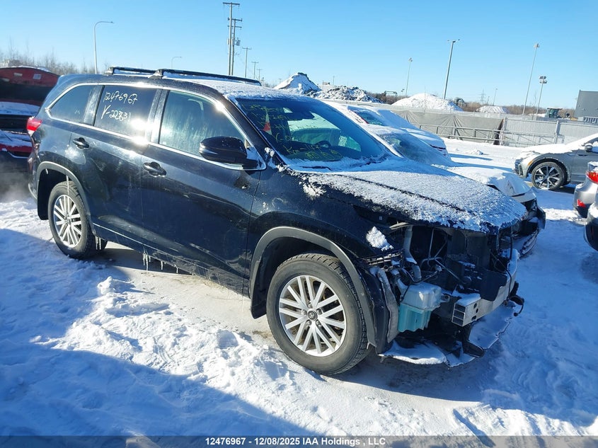 5TDZZRFH9HS223631 2017 Toyota Highlander Le/Le Plus auction photo 1
