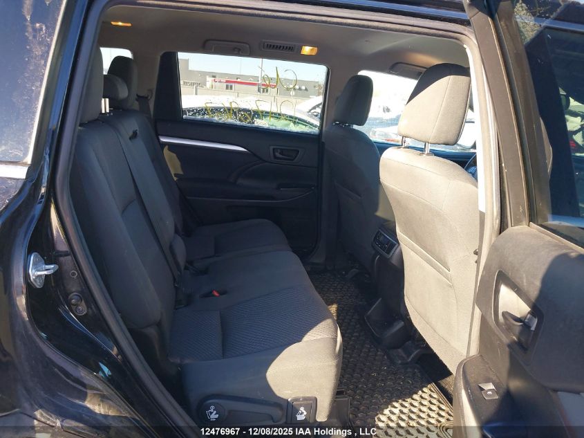 2017 Toyota Highlander Le/Le Plus VIN: 5TDZZRFH9HS223631 Lot: 12476967