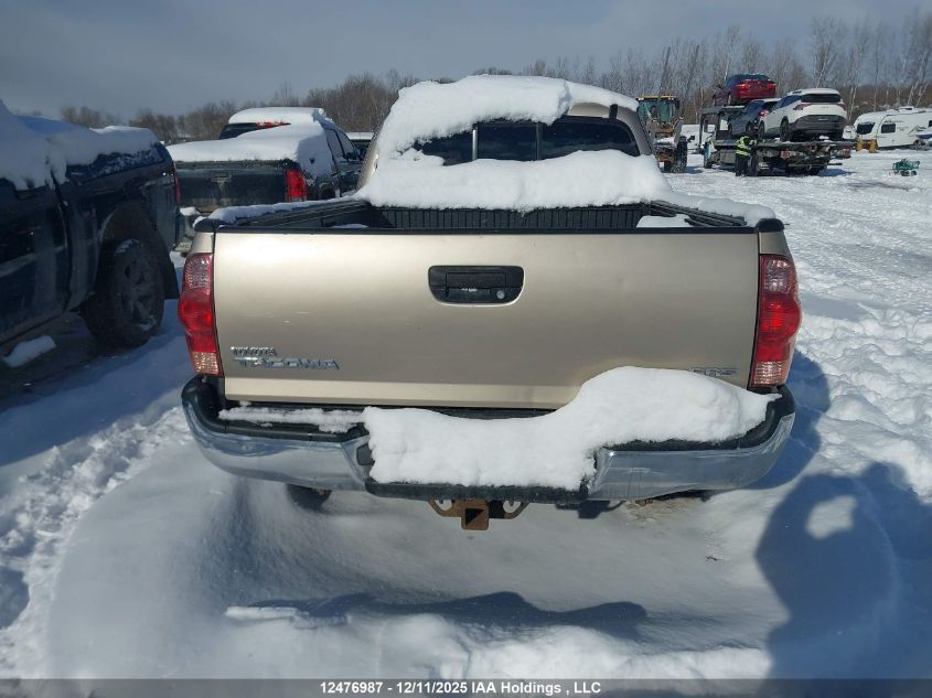 2005 Toyota Tacoma Access Cab VIN: 5TETX22N95Z080466 Lot: 12476987