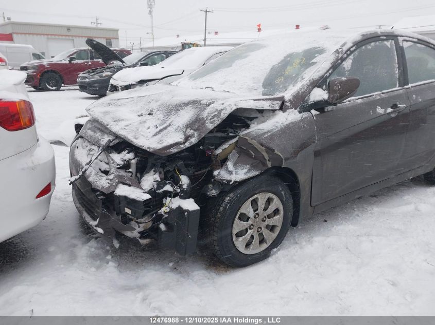 2015 Hyundai Accent Le VIN: KMHCT4AE0FU926739 Lot: 12476988