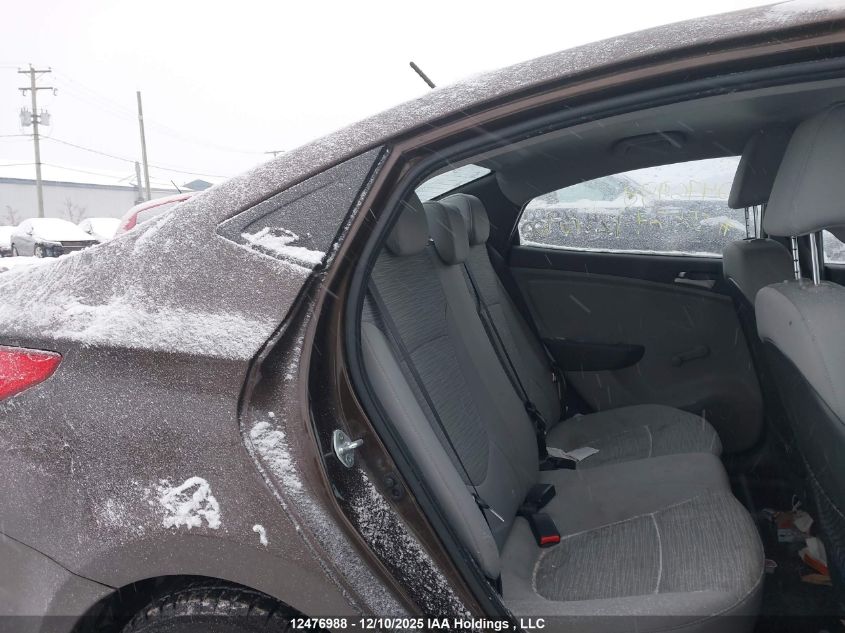 2015 Hyundai Accent Le VIN: KMHCT4AE0FU926739 Lot: 12476988