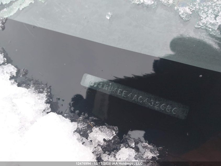 2010 Toyota Corolla Matrix VIN: 2T1KU4EE4AC432686 Lot: 12476994