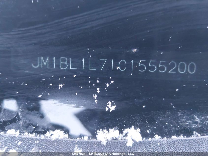 2012 Mazda Mazda3 Gs-Sky VIN: JM1BL1L71C1555200 Lot: 12477024