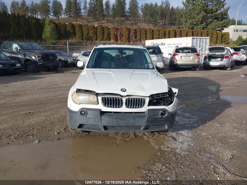 2006 BMW X3 2.5I VIN: WBXPA73416WC52984 Lot: 12477026