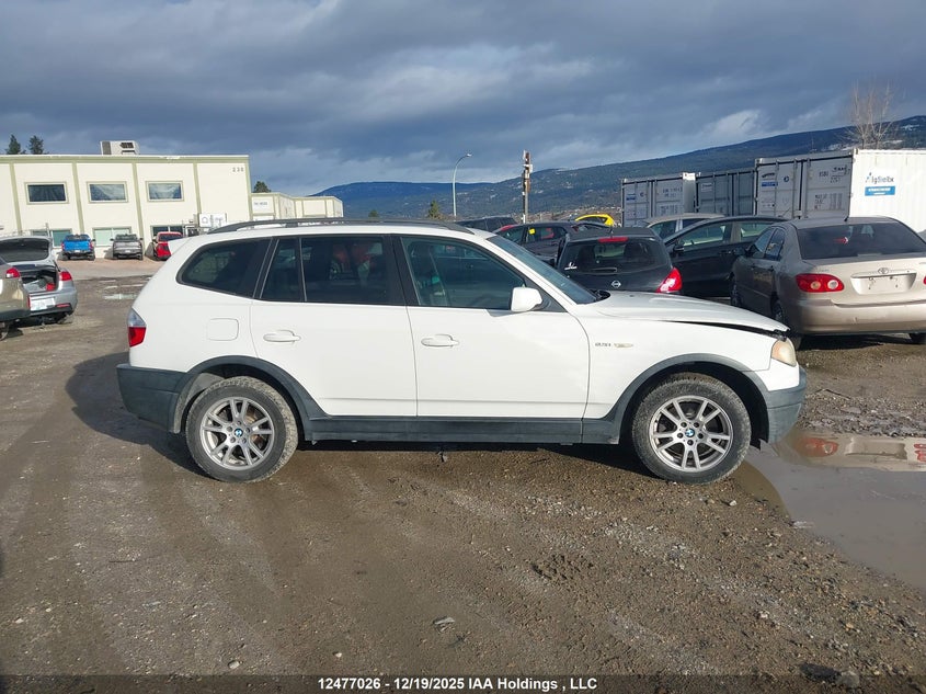 2006 BMW X3 2.5I VIN: WBXPA73416WC52984 Lot: 12477026