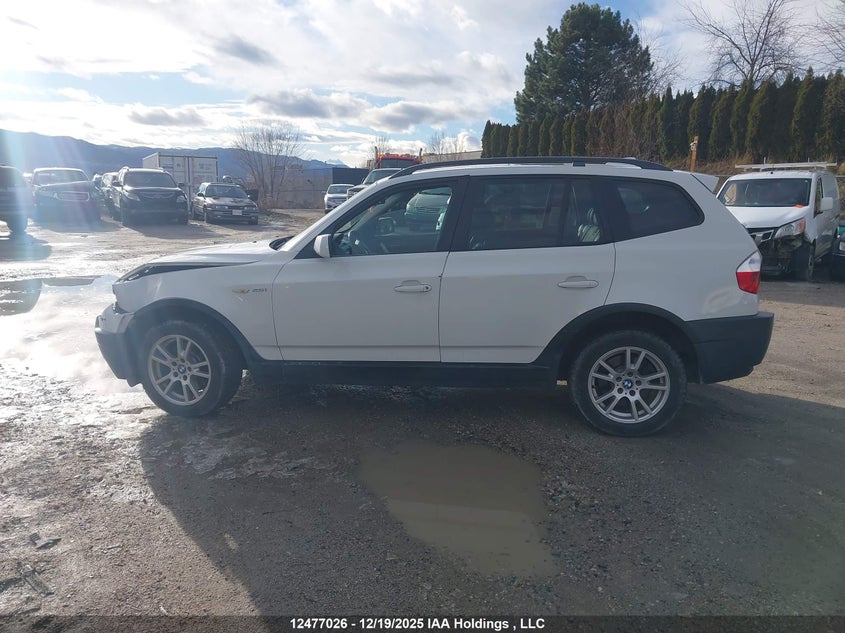 2006 BMW X3 2.5I VIN: WBXPA73416WC52984 Lot: 12477026