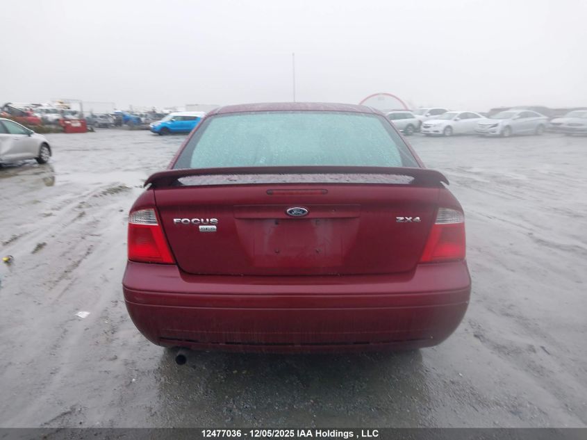 2006 Ford Focus Zx4 VIN: 1FAFP34N46W163016 Lot: 12477036