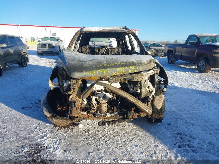 2005 Kia Sportage Ex-Luxury/Lx-V6 VIN: KNDJE723057123785 Lot: 12477040